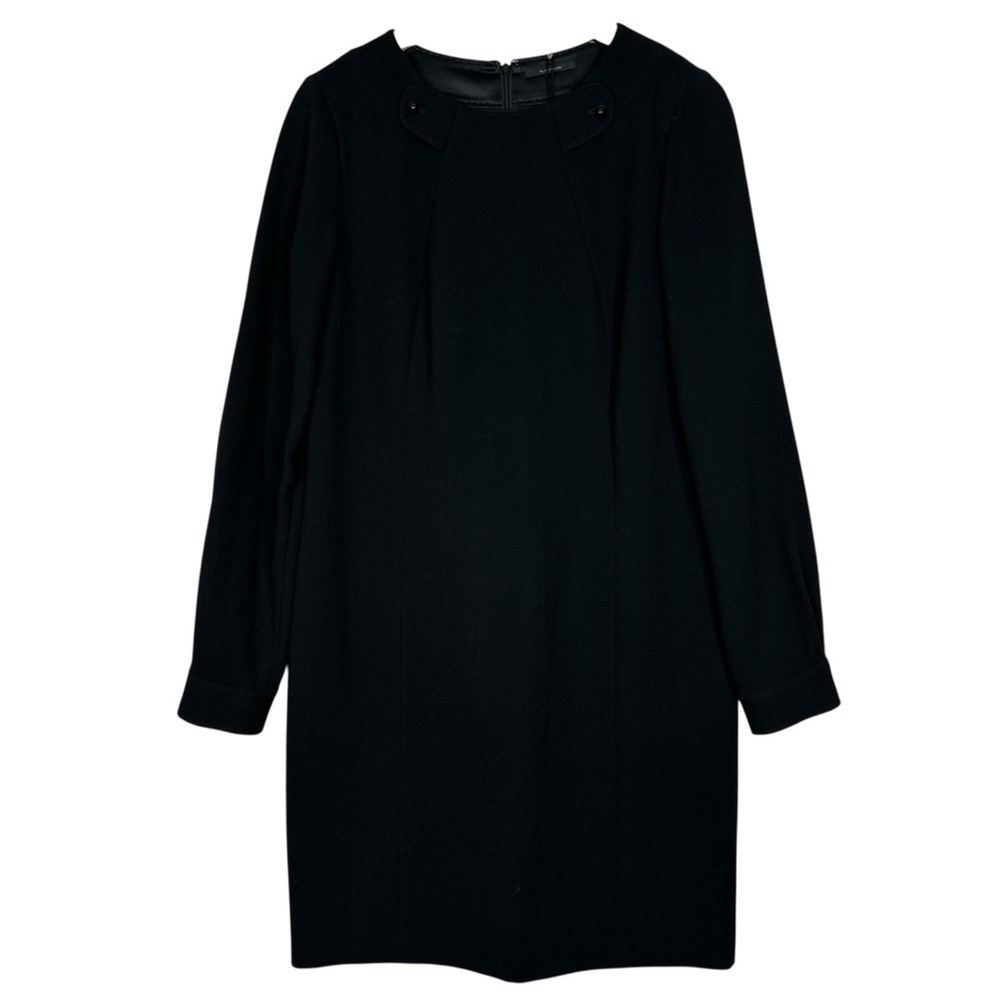 Elie Tahari Elegant Black Long Sleeve Dress